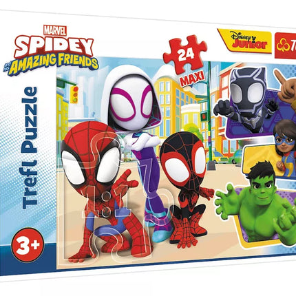 Dėlionė 24 dalys Maxi Voras ir Draugai Trefl 14348