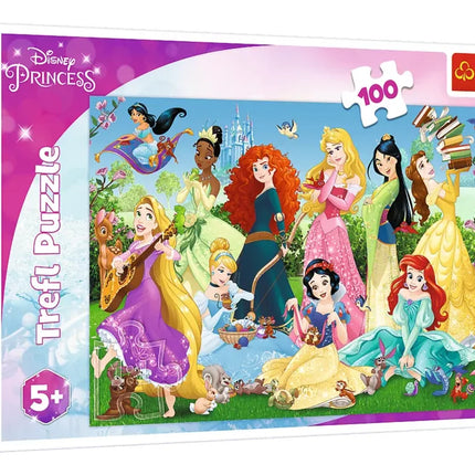Dėlionė „Žavingosios princesės“, 100 det., Trefl 16417