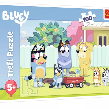 Dėlionė 100 det. Bluey's Merry World Trefl 16471