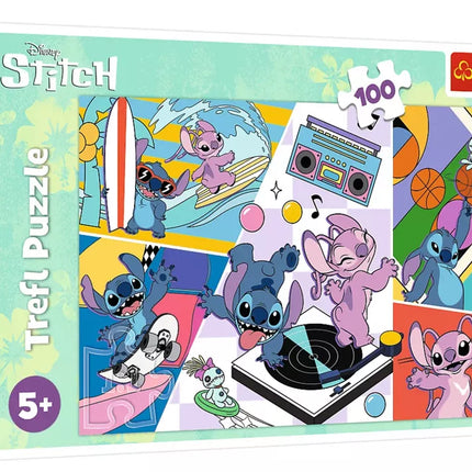 Dėlionė 100 vnt. Atsiminimai Lilo ir Stičas Trefl 16473