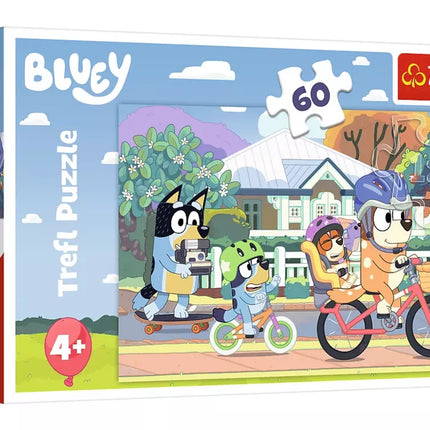 Dėlionių 60 vnt. Linksmasis Bluey Trefl 17384