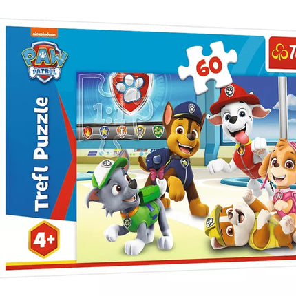 Dėlionė 60 vnt. Šuniukų pasaulyje Paw Patrol Trefl 17392