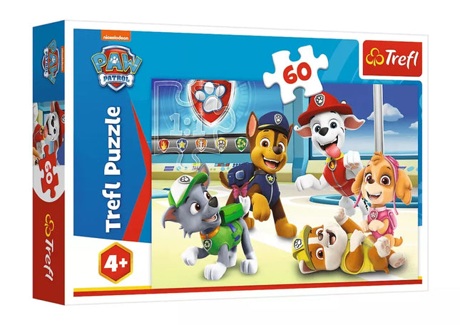 Dėlionė 60 vnt. Šuniukų pasaulyje Paw Patrol Trefl 17392