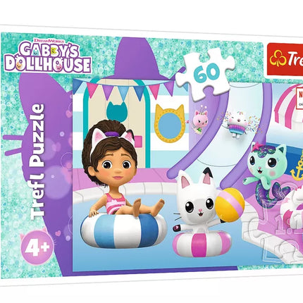Dėlionė 60 det. Gabby prie baseino Trefl 17393