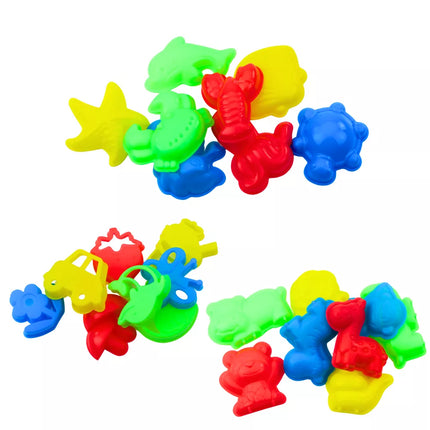 Magijos smėlio rinkinys rožinis 3 kg formelės įrankiai pripučiama lenta