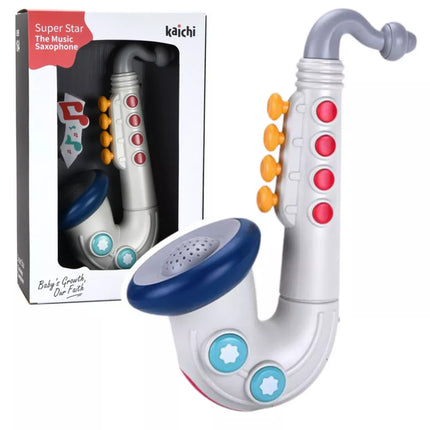 Saksofonas Muzikinis Žaislas Mažyliams Interaktyvus Instrumentas