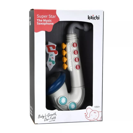Saksofonas Muzikinis Žaislas Mažyliams Interaktyvus Instrumentas