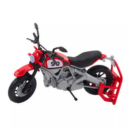 Pikapas su variklio lemputėmis, pilkas, 1:12