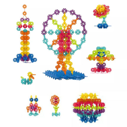 Konstruktorius „Snaigės“ lagamine, 140 vnt.