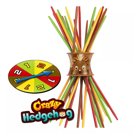 Šeimos arkadinis žaidimas „Crazy Hedgehog“ šaškės skydas