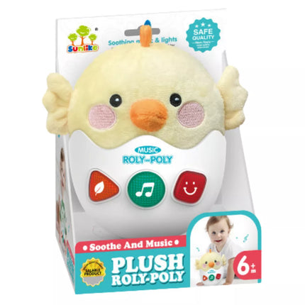 Interaktyvus Wanka Get Up viščiukas, šviesos, garsai, geltonas