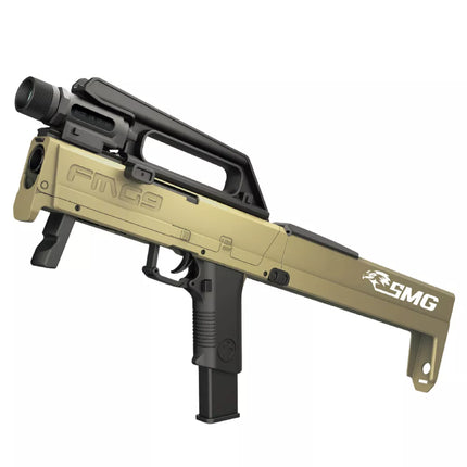 FMG9 sulankstomas šautuvas, šoviniai su putų strėlėmis, žibintuvėlis