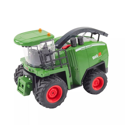 Žemės ūkio kombainas grūdų ir kukurūzų pjaunamoji nuotolinio valdymo RC 1:24