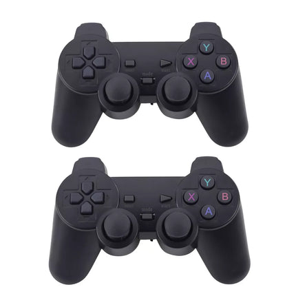 Retro TV žaidimų konsolė su belaidžiais valdikliais