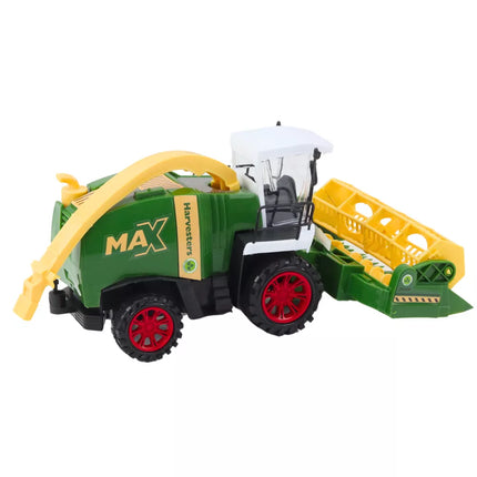 Kombainas žemės ūkio javų nuėmimo транспортеру жасыл spalvos