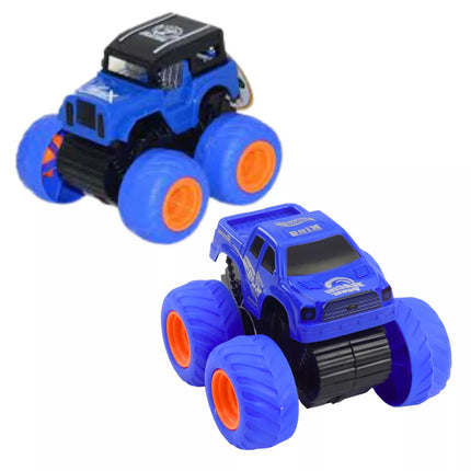 Laipiojantis visureigis su pavara geltonai mėlynas