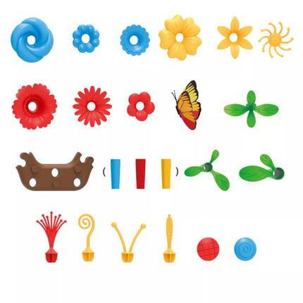 „Pasidaryk pats“ gėlių sodo statybiniai blokeliai, 148 vnt.