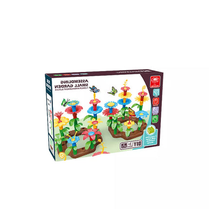 „Pasidaryk pats“ gėlių sodo statybiniai blokeliai, 148 vnt.