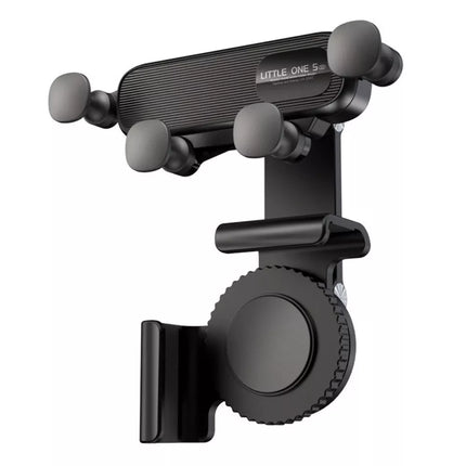 Automobilinio telefono laikiklis, montuojamas ant centrinio skydelio ekrano