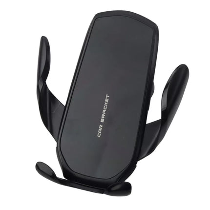 Gravitacijos automobilinis laikiklis ant oro angos, juodas