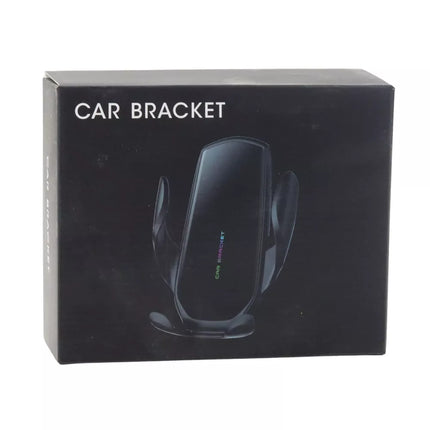 Gravitacijos automobilinis laikiklis ant oro angos, juodas