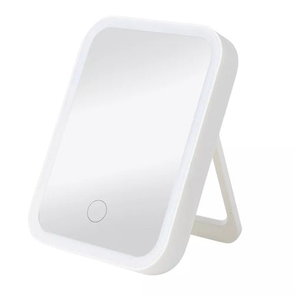 LED apšviestas veidrodis, 3 apšvietimo režimai, 90° pakreipimo kampas, baltas