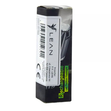 LED Žibintuvėlis, Reguliuojamas Priartinimas, 3 Apšvietimo Režimai, USB Įkrovimas, Juodas