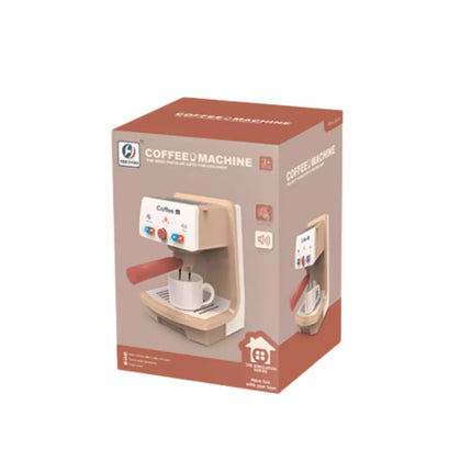 Žaislinis kavos aparatas puodelis portafiltras šviesos garsai