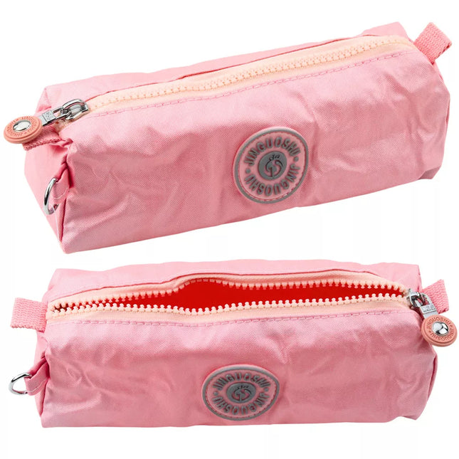 Pieštukinė mokyklinė penalinė, vieno skyriaus, rožinė, 21,5 cm