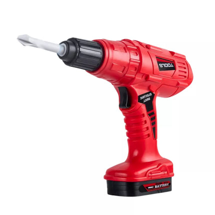 ""Pasidaryk pats" įrankių dėžė su akumuliatoriniu gręžtuvu, 55 vnt."