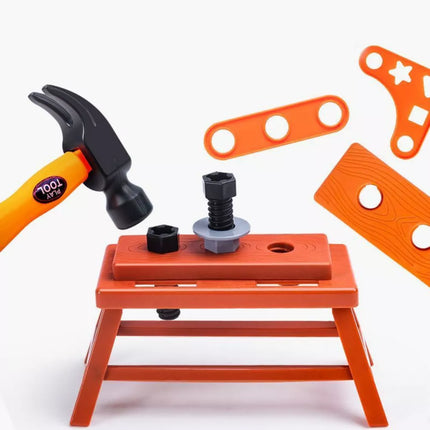 ""Pasidaryk pats" įrankių dėžė su akumuliatoriniu gręžtuvu, 55 vnt."