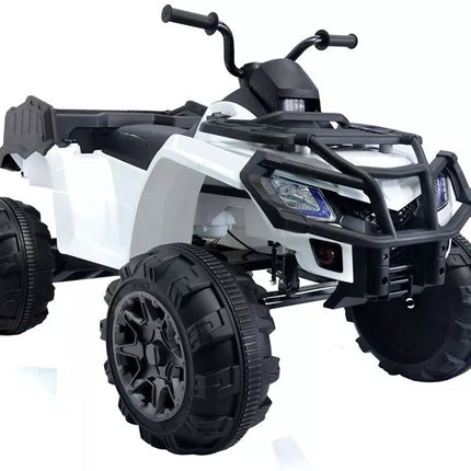 Keturratis BDM 0909 baltas 24V - Elektrinė vaikiška transporto priemonė