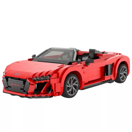 AutoRC konstruktorius – 1:14 Audi R8 Spyder, 1440 detalių, Rastar 93800