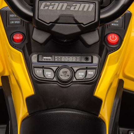 Keturratis Can Am Outlander 4x4 DK-CA005 Geltonas