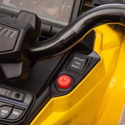 Keturratis Can Am Outlander 4x4 DK-CA005 Geltonas