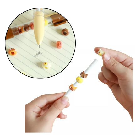 Kapibaro figūrėlės tušinukas rudas, smėlio, juodas rašalas