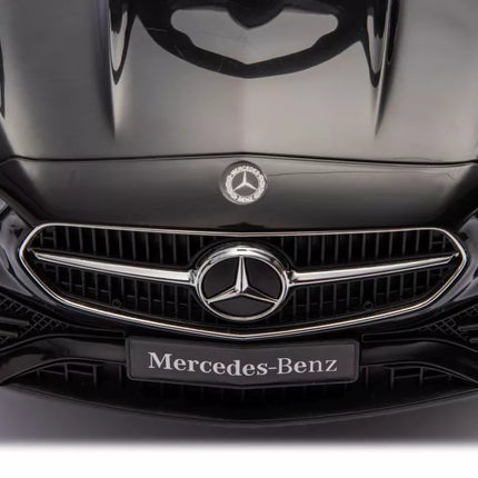 Triratukas su stūmiku Mercedes 3in1 juodas