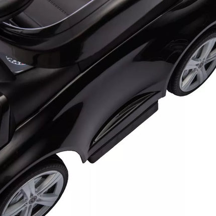 Triratukas su stūmiku Mercedes 3in1 juodas