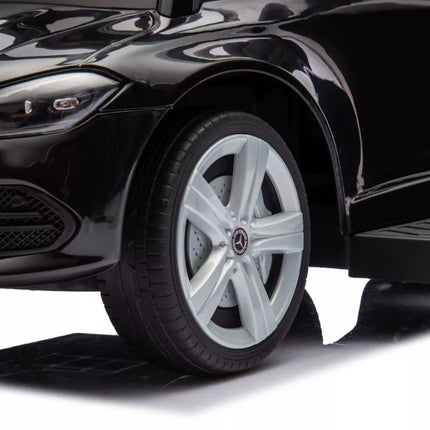 Triratukas su stūmiku Mercedes 3in1 juodas