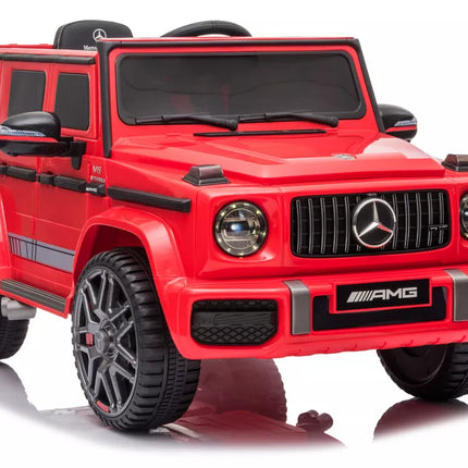 Mercedes G63 raudonas akumuliatorinis automobilis BBH-0003 EZ