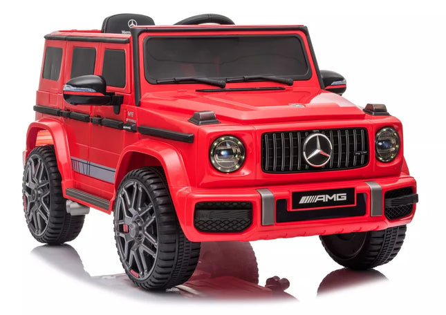 Mercedes G63 raudonas akumuliatorinis automobilis BBH-0003 EZ