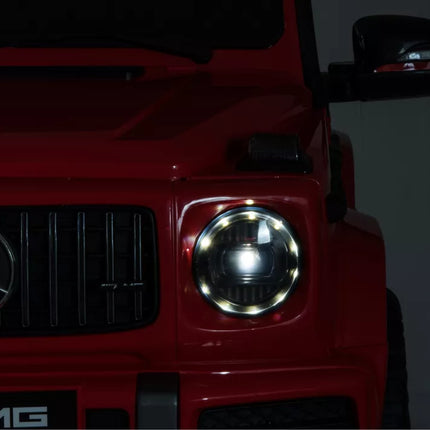 Mercedes G63 raudonas akumuliatorinis automobilis BBH-0003 EZ