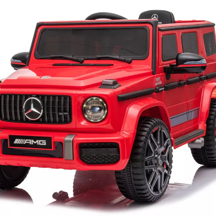 Mercedes G63 raudonas akumuliatorinis automobilis BBH-0003 EZ