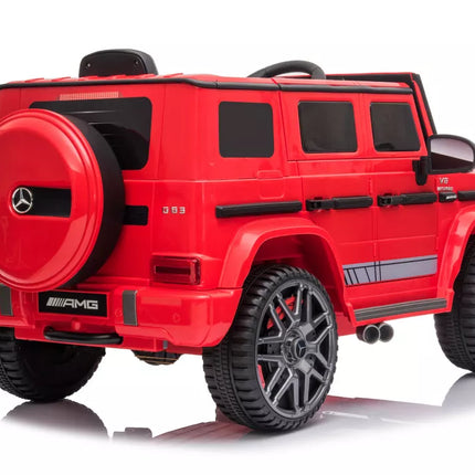 Mercedes G63 raudonas akumuliatorinis automobilis BBH-0003 EZ