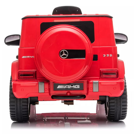 Mercedes G63 raudonas akumuliatorinis automobilis BBH-0003 EZ