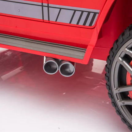 Mercedes G63 raudonas akumuliatorinis automobilis BBH-0003 EZ