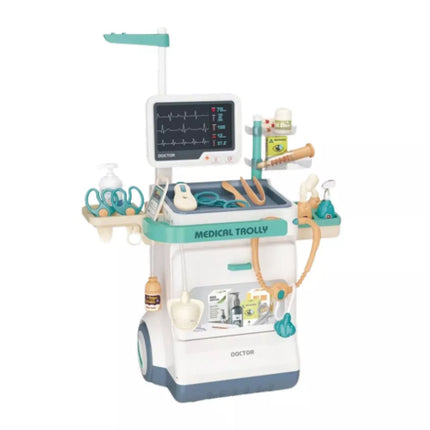 Gydytojo rinkinys Medicininiai aksesuarai Rentgeno spindulių EKG Šviesos Garsai 26 vnt.