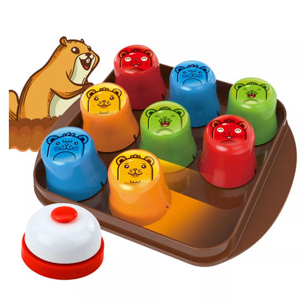 2 viename žaidimas „Mole Maze“: lavinimo žaidimas, greitieji puodeliai, „Tic Tac Toe“