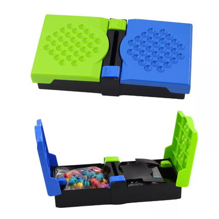 Edukacinis loginis žaidimas „Galva į galvą“ su kamuoliukais, raštais ir kortelėmis