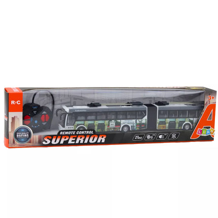 Nuotoliniu būdu valdomas miesto troleibusas RC šviesos viešasis transportas